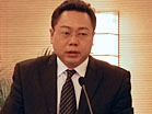 長沙市園林管理局副局長黃哲主持大會(huì)交流