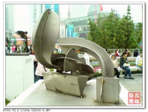 奧運雕塑：展現國人文化