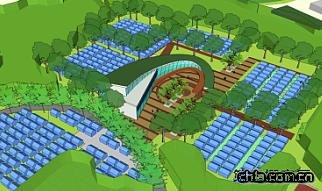 曙光防災公園第三棚宿區(qū)鳥瞰圖