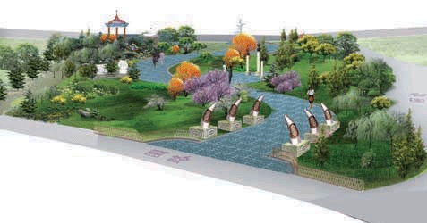 呼和浩特園?第七屆園博會展園設計方案