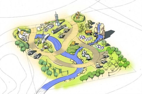 臺灣園?第七屆園博會展園設計方案