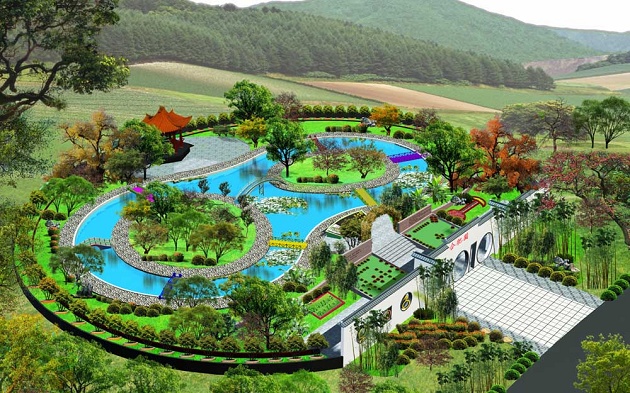 合肥園第七屆園博會展園設計方案