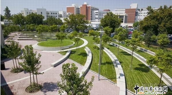 加州大學醫療中心景觀設計(組圖)