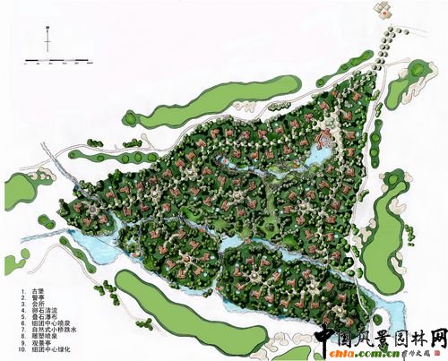 杭州南都西湖高爾夫別墅景觀設(shè)計(jì)