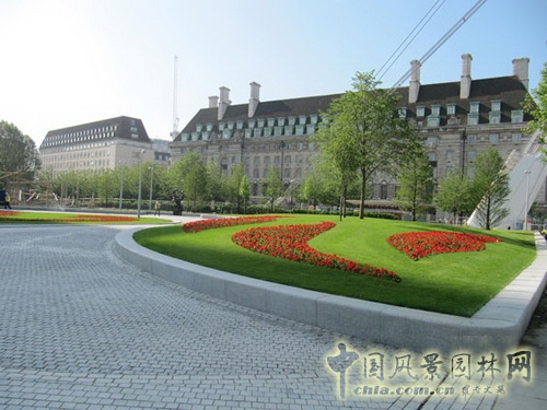 West8倫敦女王禧慶花園 世界園林 規(guī)劃設(shè)計 中國風(fēng)景園林網(wǎng)