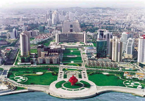 魯班獎(jiǎng)  景觀 展示 青島 五四廣場(chǎng) 中國(guó)風(fēng)景園林網(wǎng)