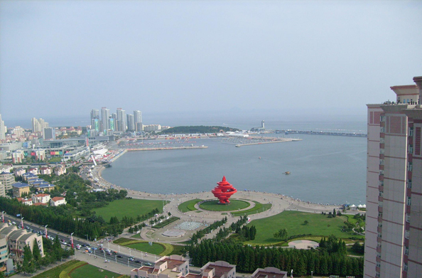 魯班獎(jiǎng)  景觀 展示 青島 五四廣場(chǎng) 中國(guó)風(fēng)景園林網(wǎng)