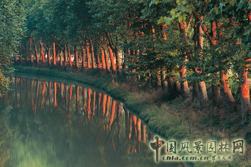 米迪運河 中國風景園林網