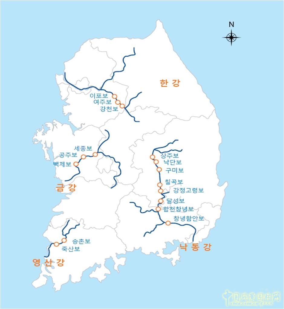 韓國四大江
