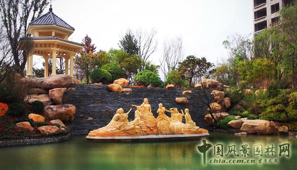 住宅景觀獎(jiǎng) 恒大華府 景觀設(shè)計(jì) 山水比德 中國風(fēng)景園林網(wǎng)