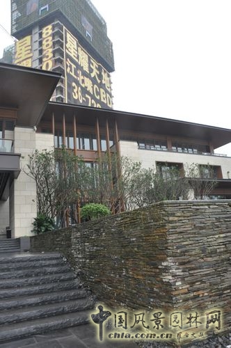 住宅景觀獎 園林工程 重慶星耀天地會所示范區