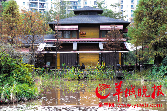 媒體曝光的奢華酒莊位于珠江公園內(nèi)