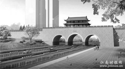 南京古城門