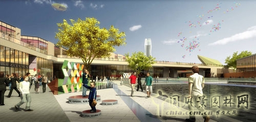 商業(yè)街景觀設(shè)計 景觀方案 施工圖設(shè)計