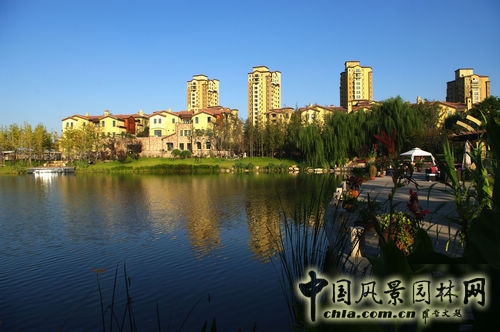 濟(jì)南藍(lán)石大溪地 藍(lán)石西湖小區(qū) 景觀設(shè)計(jì)