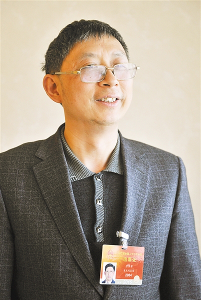 全國人大代表唐洪軍。