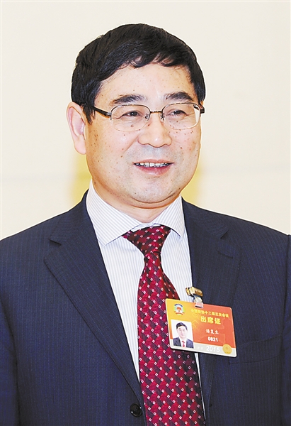 住渝全國政協(xié)委員潘復生。