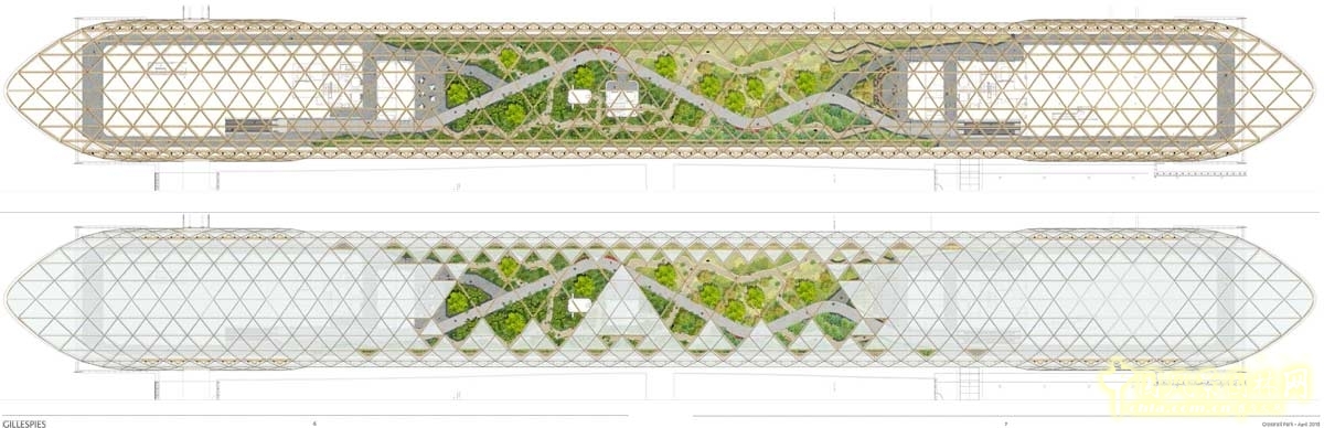 倫敦Crossrail車站屋頂花園景觀設(shè)計