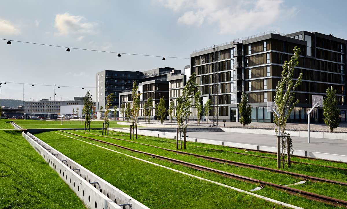 丹麥Aalborg市貨運(yùn)火車站景觀改造