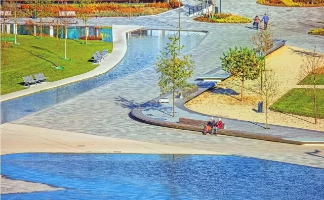 可蓄水廣場——讓城市看海變成看風景