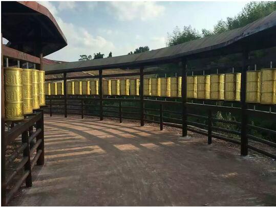 重慶梁平：以禪宗文化為主題的花園開園