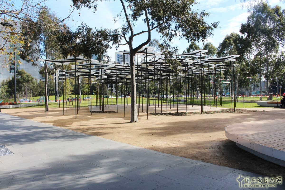 墨爾本海港區(qū)城市公園一期工程景觀