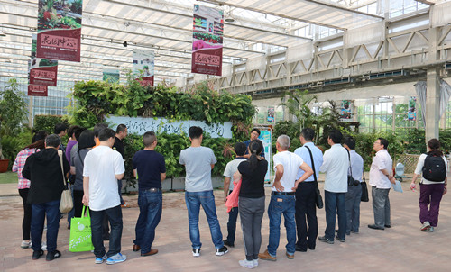 深入企業(yè)共話園林發(fā)展——風(fēng)景園林部落一行參觀考察西湖山莊項(xiàng)目