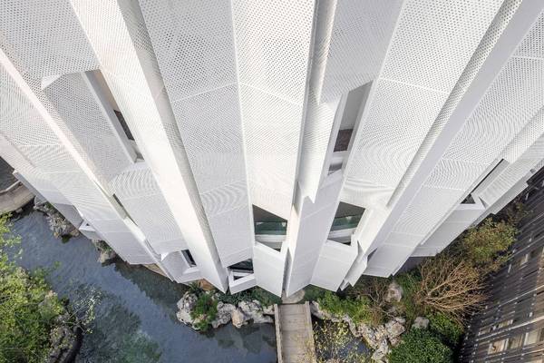 現(xiàn)代建筑與古典園林的結合