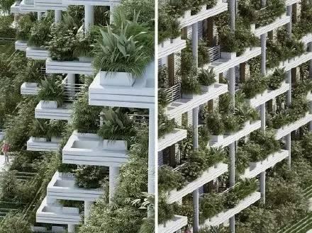 垂直花園設(shè)計為生活帶來滿滿綠意