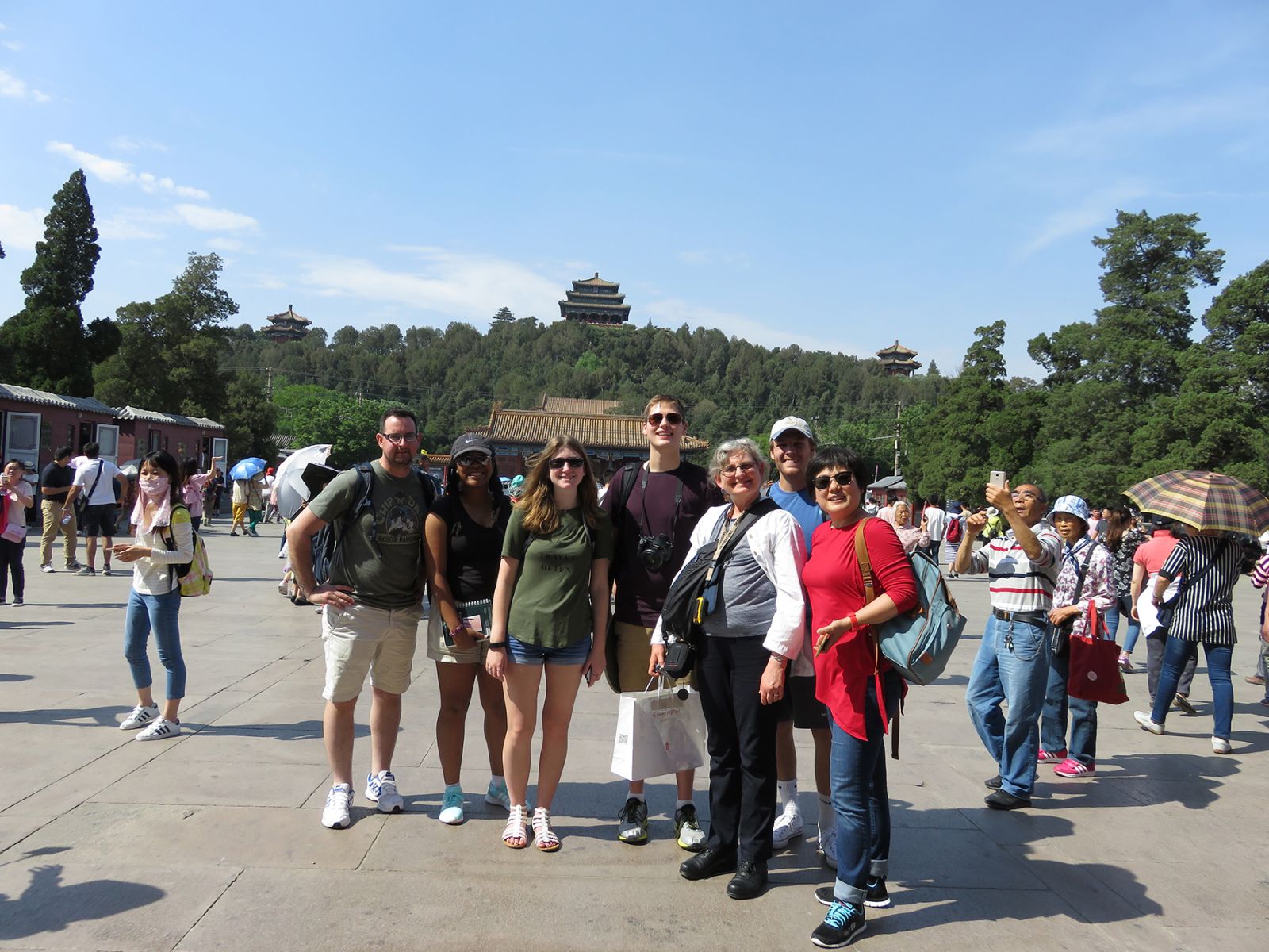 美國景觀專業(yè)學(xué)生來華交流學(xué)習(xí)1