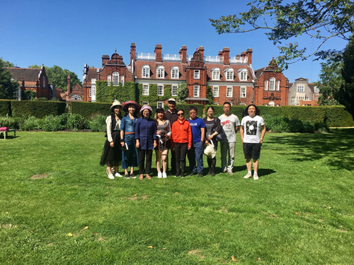 英國游學考察結(jié)束 與景觀對話與名家交流
