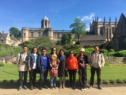 英國游學考察結(jié)束 與景觀對話與名家交流