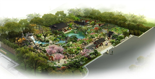 北京世園會省區(qū)市展園方案首次亮相（多圖）