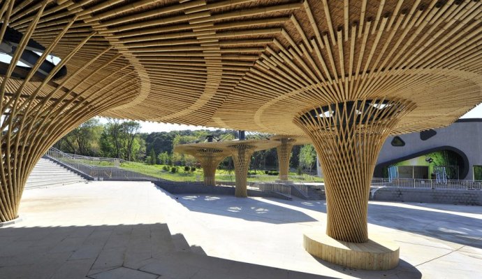 沈陽森林動物園熊貓館建筑景觀設(shè)計