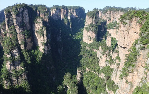 張家界森林公園門之風(fēng)景賞析
