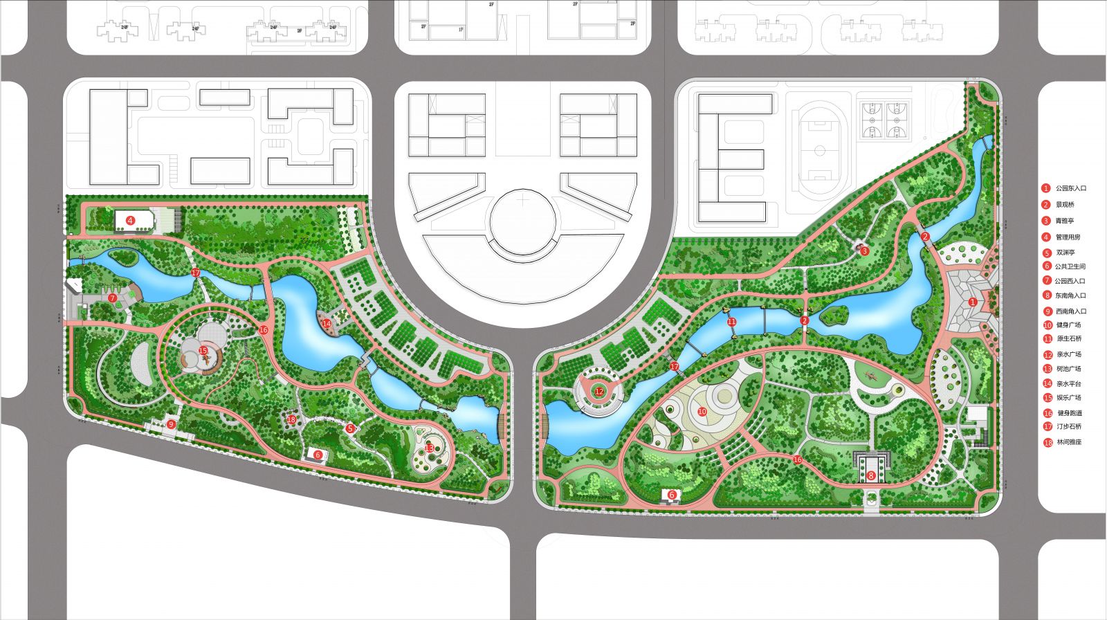 園冶杯專業(yè)獎(jiǎng)：天津市雙青公園景觀方案設(shè)計(jì)