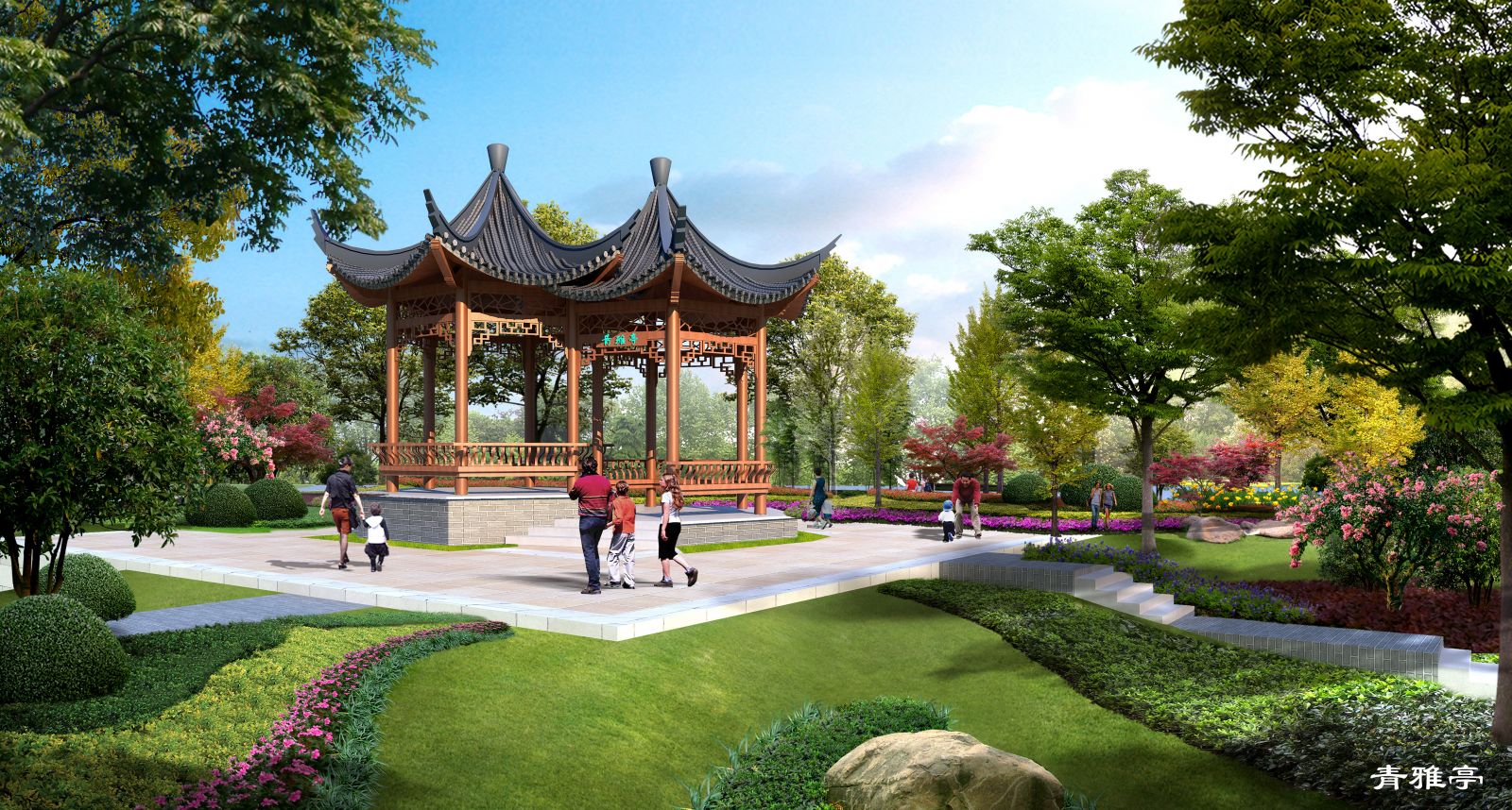 園冶杯專業(yè)獎(jiǎng)：天津市雙青公園景觀方案設(shè)計(jì)