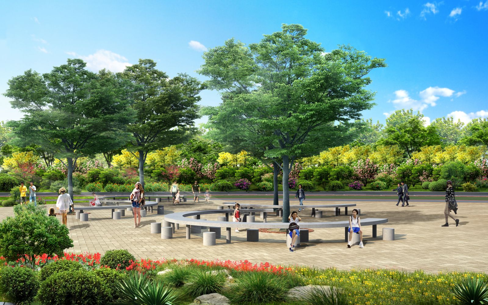 園冶杯專業(yè)獎(jiǎng)：天津市雙青公園景觀方案設(shè)計(jì)