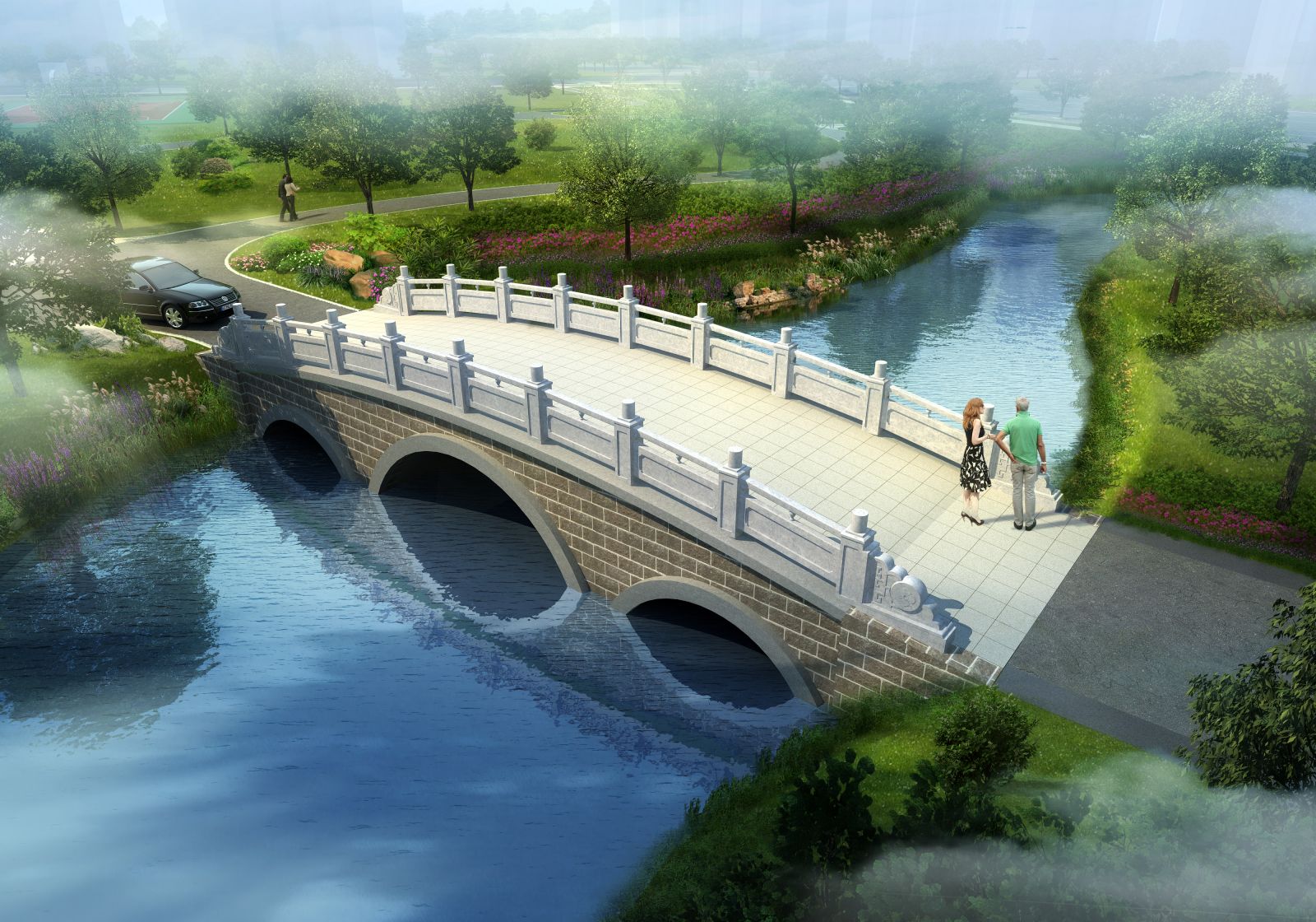 園冶杯專業(yè)獎(jiǎng)：天津市雙青公園景觀方案設(shè)計(jì)