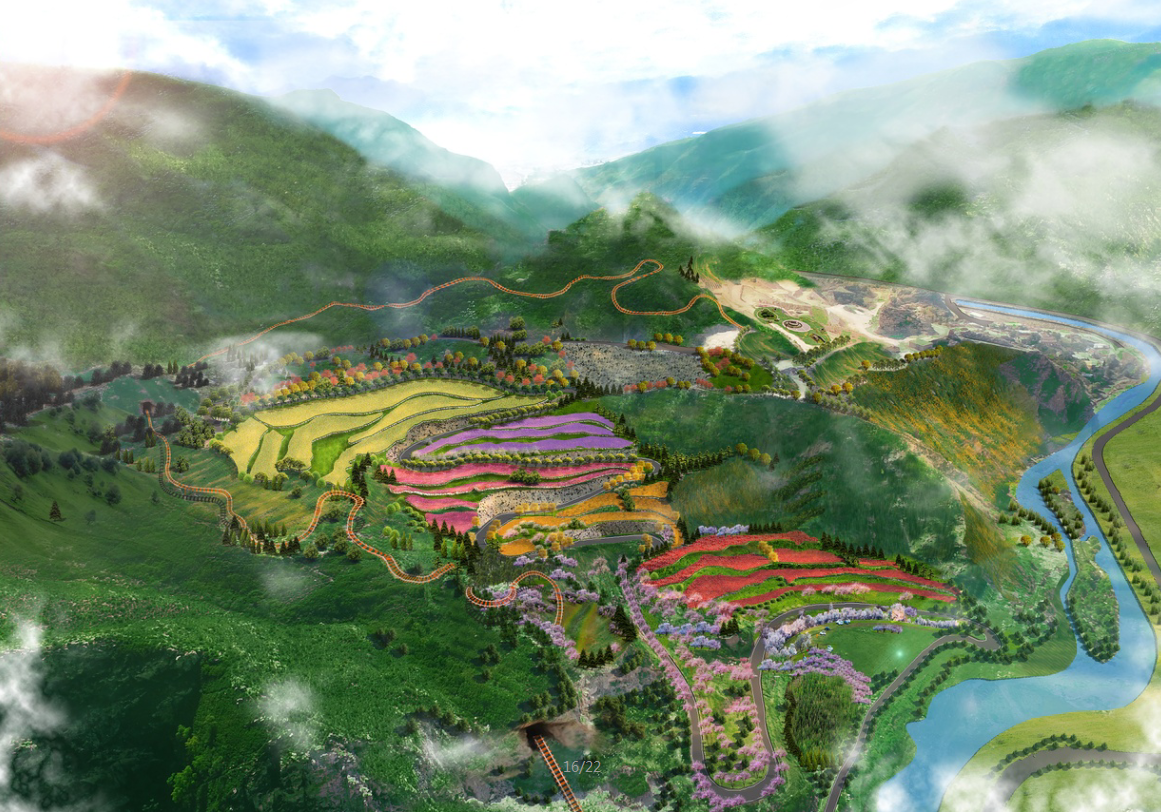 園冶杯專(zhuān)業(yè)獎(jiǎng)：呼和浩特市哈拉沁生態(tài)谷景區(qū)景觀設(shè)計(jì)
