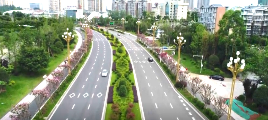 園冶杯專業(yè)獎(jiǎng)：資陽市嬌子大道綜合整治建設(shè)工程-節(jié)點(diǎn)景觀提升
