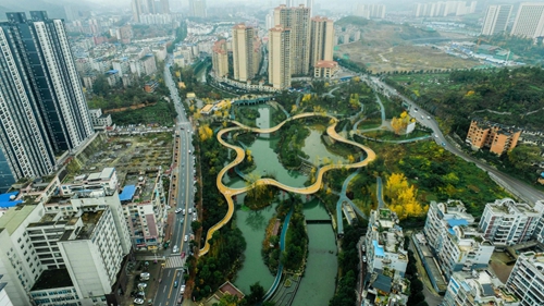 園冶杯專業獎：忠莊河、劍江路景觀提升改造及環境綜合整治工程