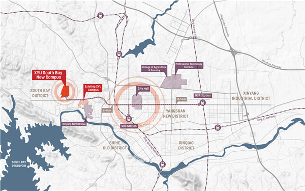 信陽(yáng)學(xué)院南灣校區(qū)校園規(guī)劃