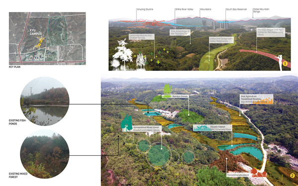 信陽(yáng)學(xué)院南灣校區(qū)校園規(guī)劃