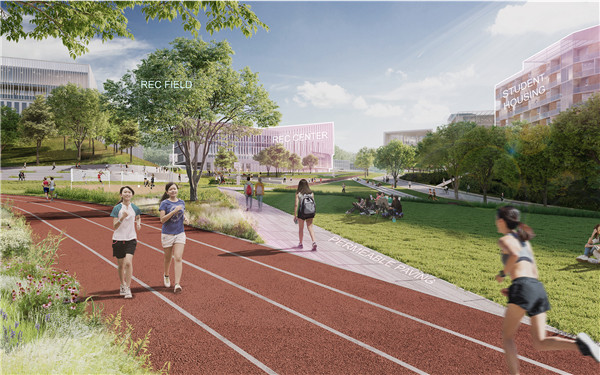 信陽(yáng)學(xué)院南灣校區(qū)校園規(guī)劃