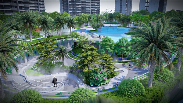 希爾景觀丨茂名華僑城歌美海純水岸