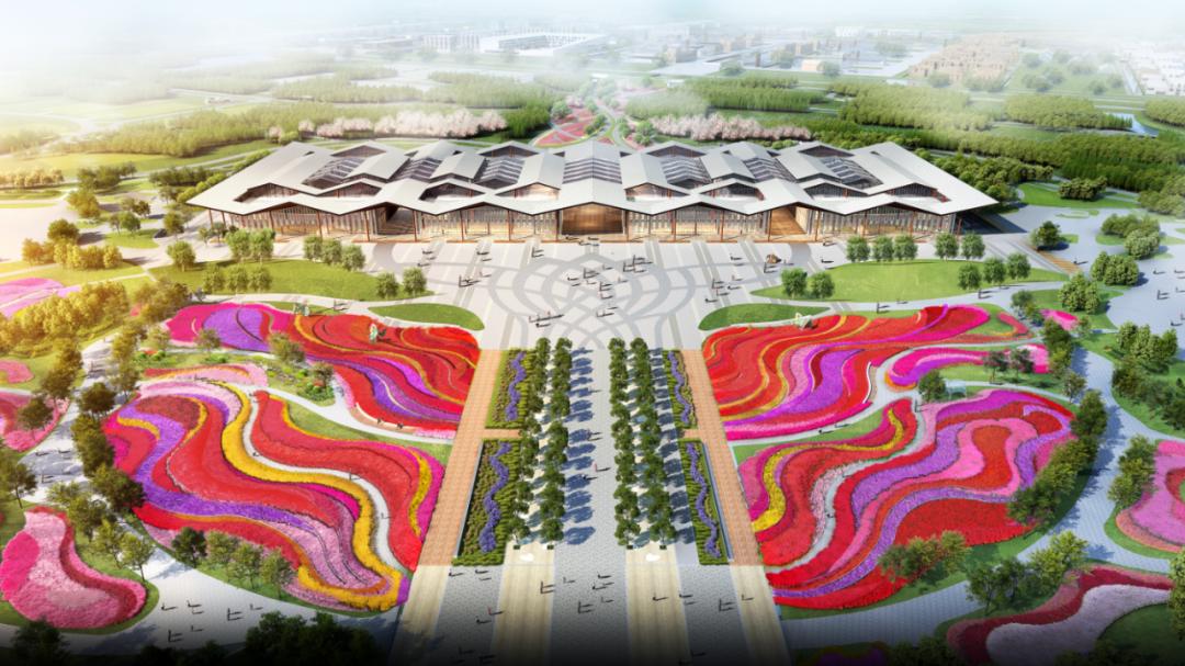 花博會建設進入沖刺階段，園區效果圖搶先看