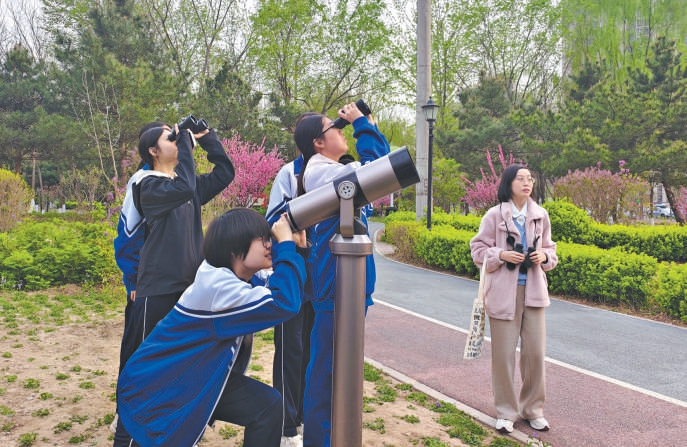 北京豐臺:20所中小學把課堂搬進公園