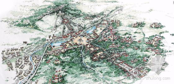 成都石經(jīng)寺旅游區(qū)總體城市設(shè)計(jì)
