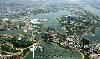 盛葉夏樹作品展示(一)：西安世園會會場景觀規(guī)劃